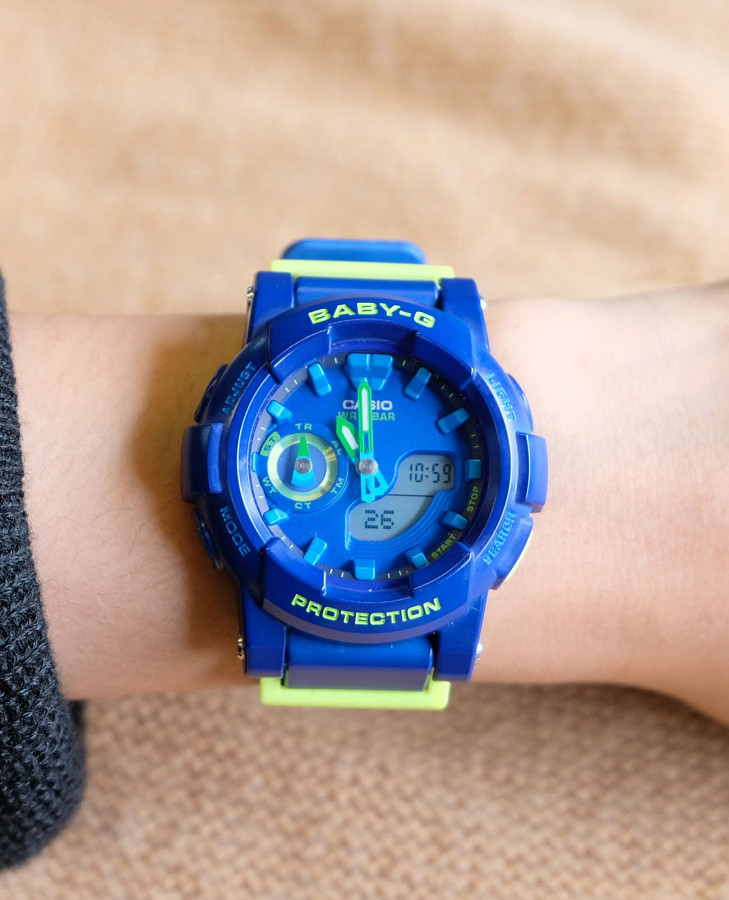 Часы Casio Baby-G BGA-185FS-2ADR — пластик, женские