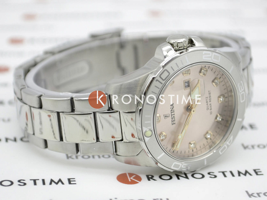 Часы Festina Boyfriend F20503/2 — женские, нержавеющая сталь
