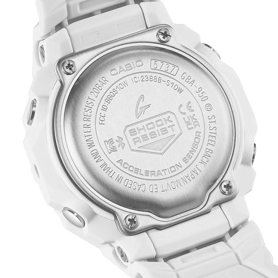 Часы Casio G-Shock GBA-950-7A2 — кварцевые, пластик