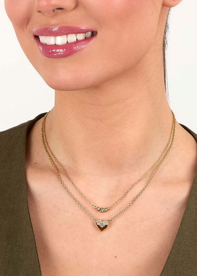 Часы Колье Karl Lagerfeld Pave Amour KLBJW02