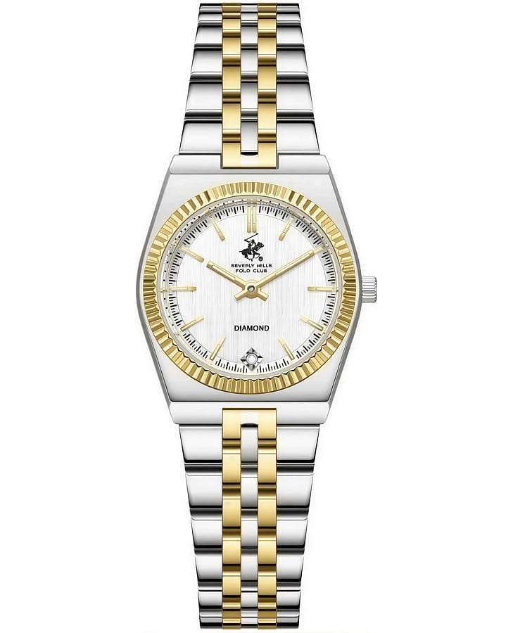 Часы Beverly Hills Polo Club Ladies Quartz BP3922C.230 — женские, серебристый