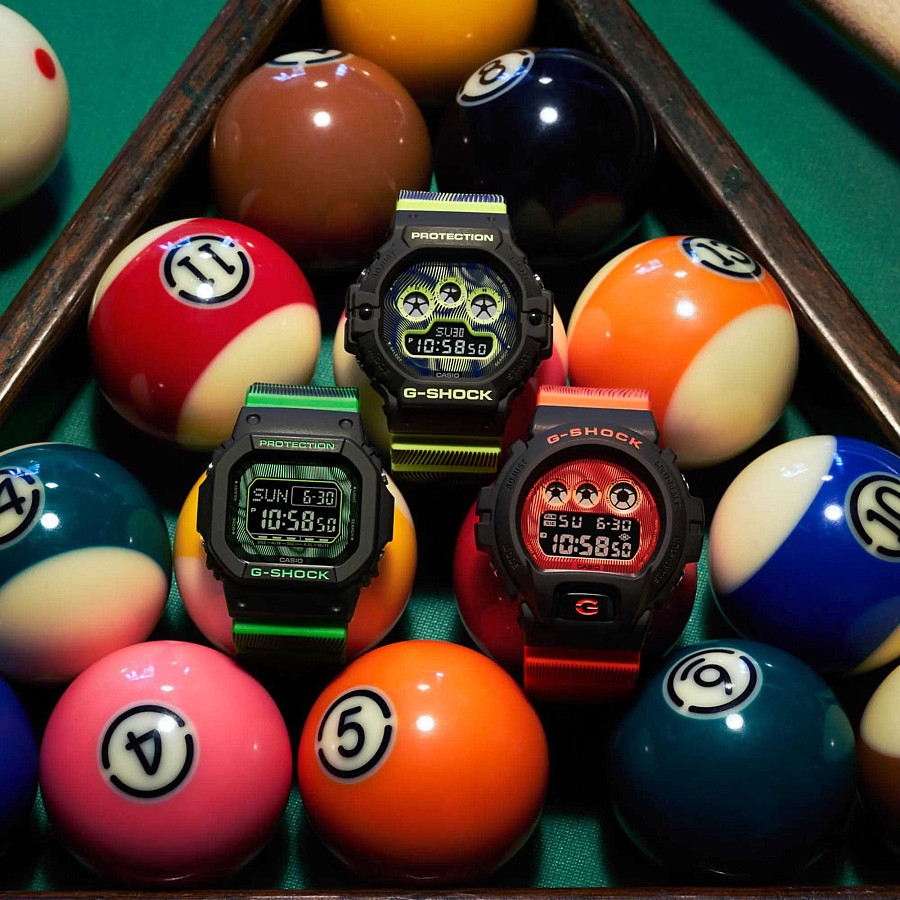 Часы Casio G-Shock DW-6900TD-4DR (DW-6900TD-4) — пластик, мужские