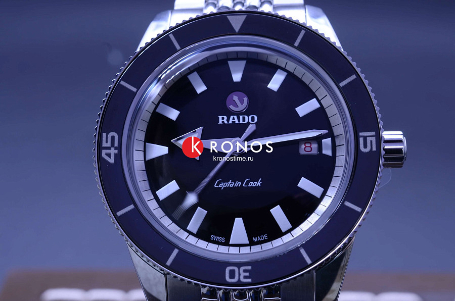 Часы Rado Captain Cook Automatic R32505153 — мужские, нержавеющая сталь