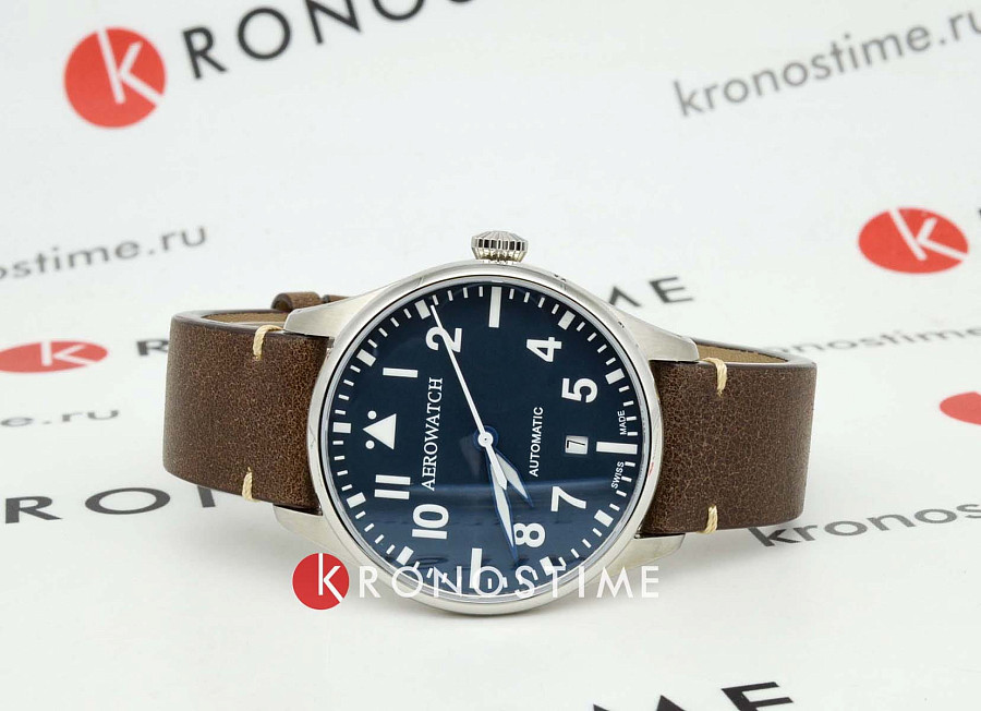 Часы Aerowatch Les Grandes Classiques 60996 AA04 — механические, сталь металл