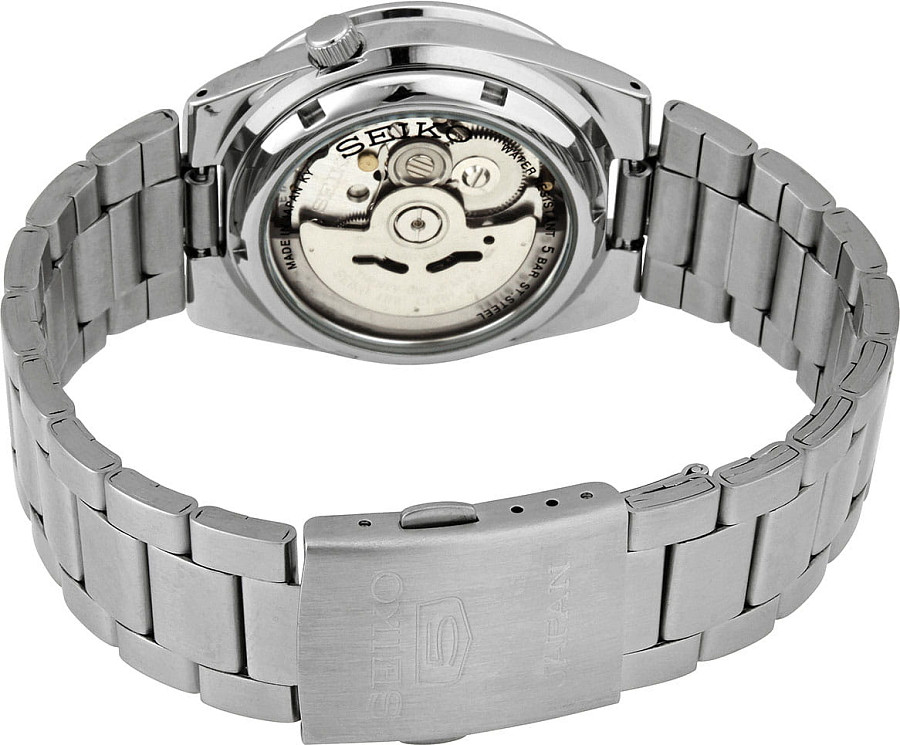 Часы Seiko Seiko 5 SNKE01J1 — черный, сталь металл