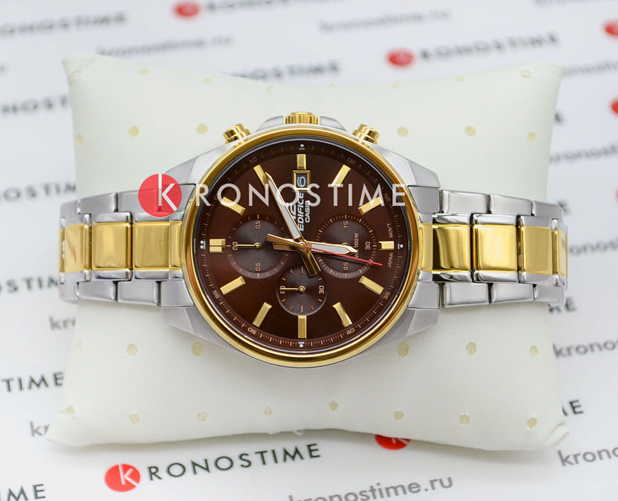 Часы Casio Edifice EFV-610SG-5A — мужские, двухцветный