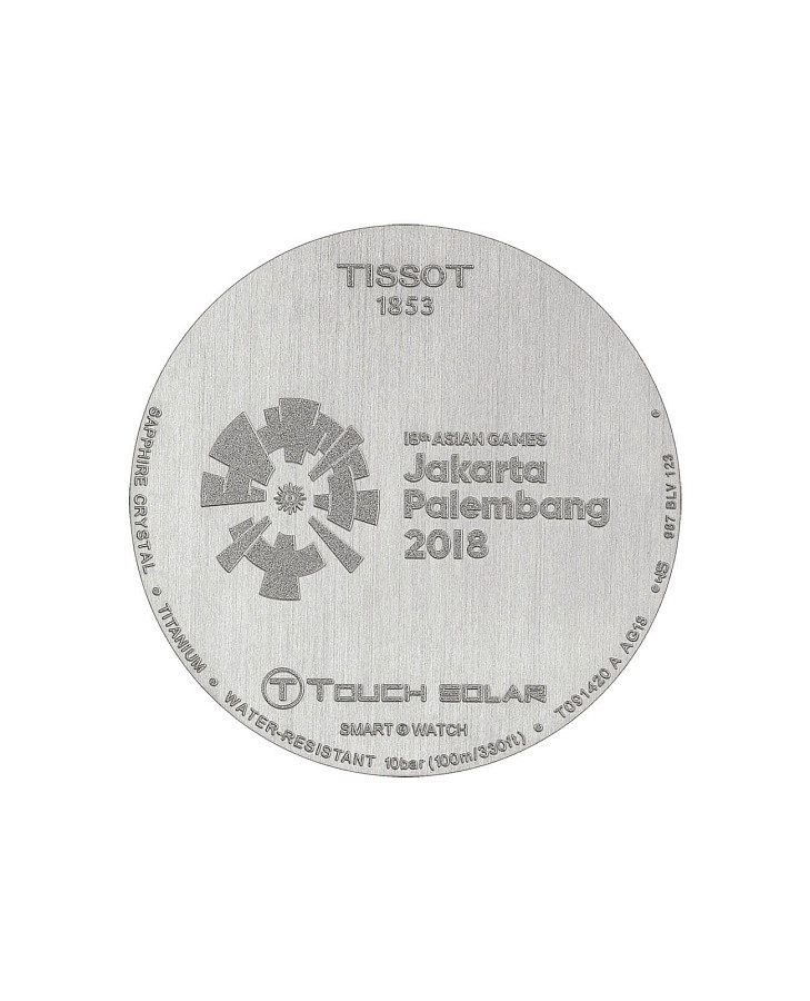 Часы Tissot T-Toucht-T Expert Solar Asian Games T091.420.47.057.03 — кварцевые, титан