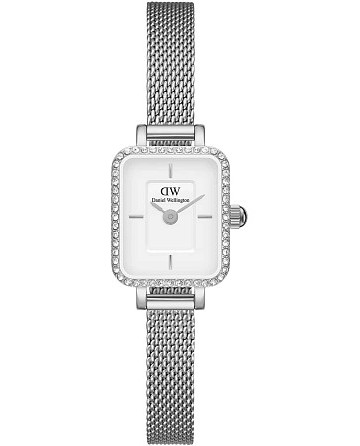 Daniel Wellington Quadro Mini Lumine Bezel Silver DW00100732