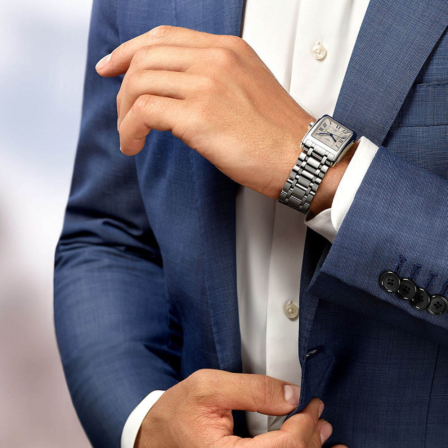 Часы Longines DolceVita L5.767.4.71.6 — мужские, серебристый