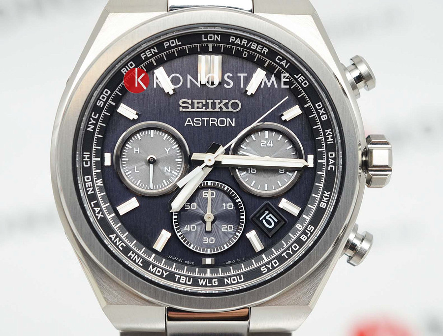 Часы Seiko Astron Nexter Solar Radio SBXY097 — титан, Япония