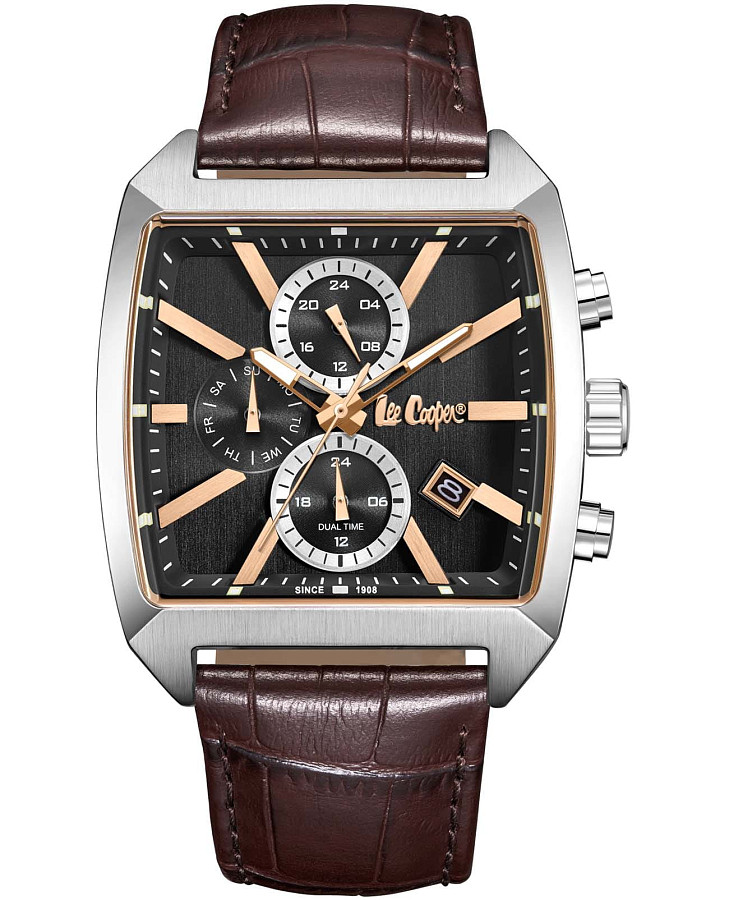 Часы Lee Cooper LC08180.362 — мужские, черный