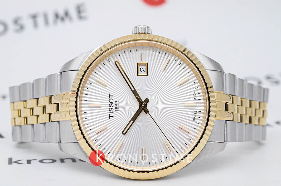 Часы Tissot Ballade 40mm T156.410.22.031.00 — кварцевые, сталь металл
