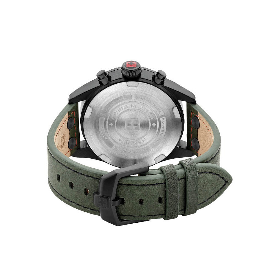 Часы Swiss Military Hanowa Thunderbolt Chrono SMWGC0000430 — сталь металл, Швейцария