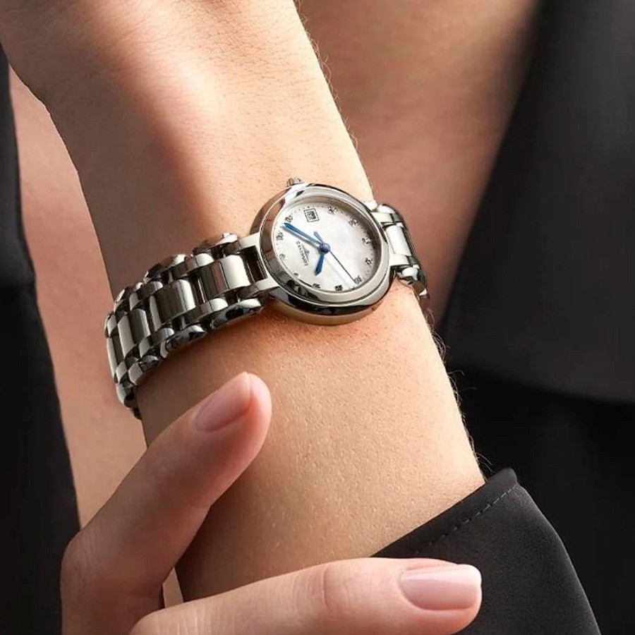Часы Longines PrimaLuna L8.114.4.87.6 — металл сталь, Швейцария