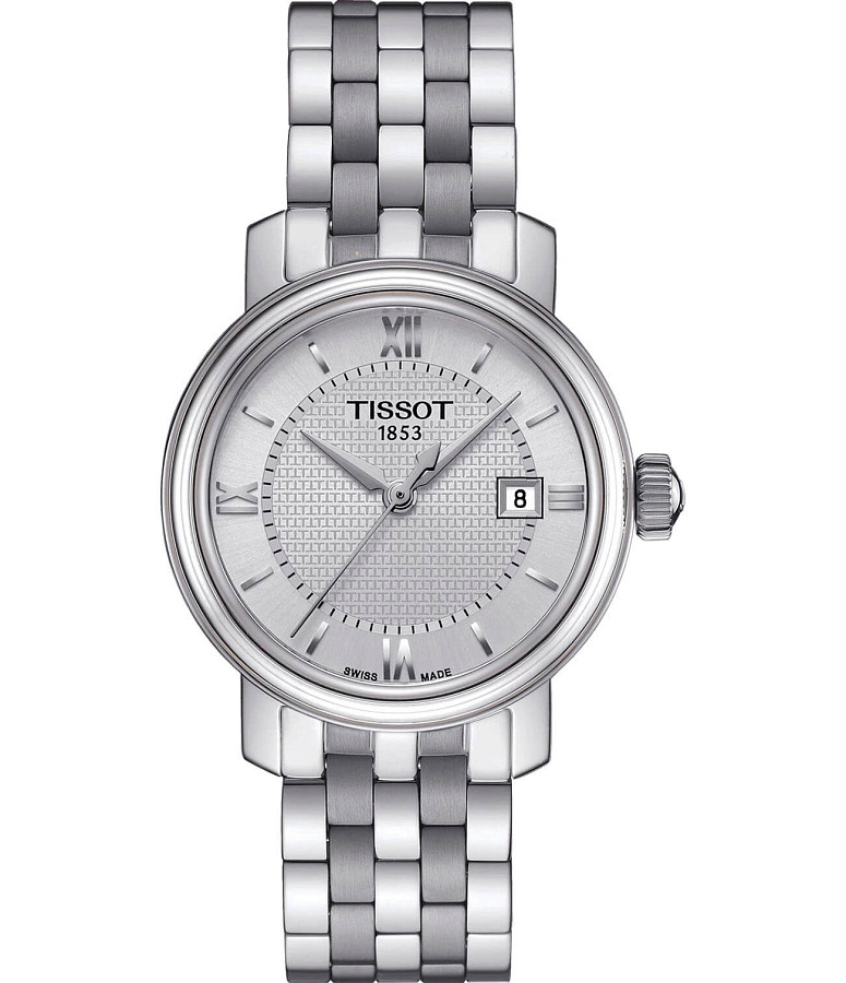 Часы Tissot Bridgeport Lady T097.010.11.038.00 — женские, белый