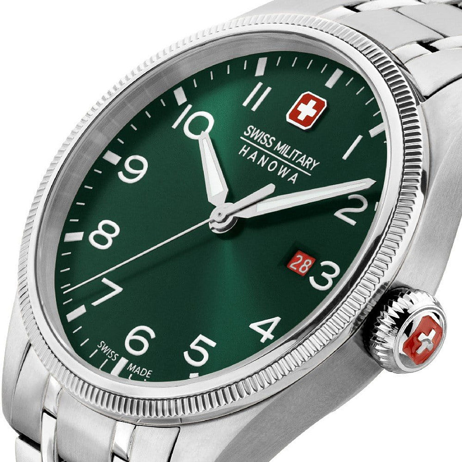 Часы Swiss Military Hanowa Thunderbolt SMWGH0000803 — кварцевые, сталь металл