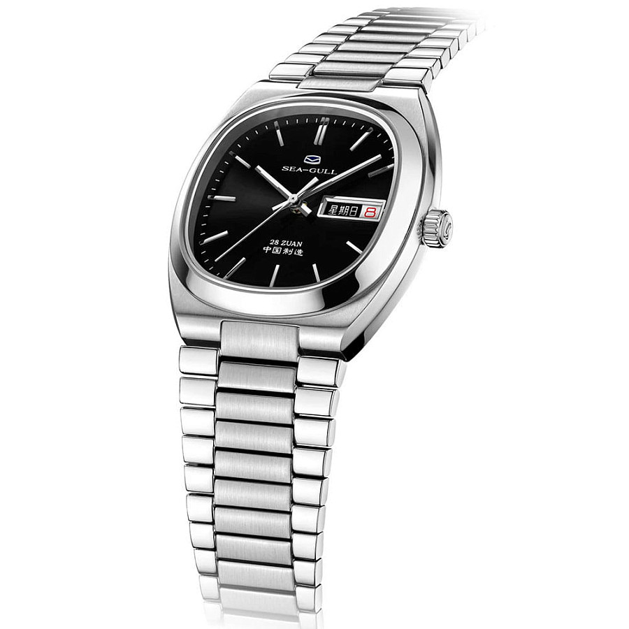 Часы Seagull Vintage 826.22.1051 — механические, металл сталь