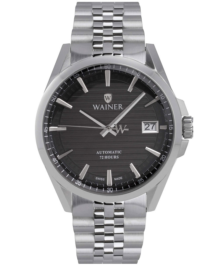 Часы Wainer Automatic WA.25401-F — мужские, черный