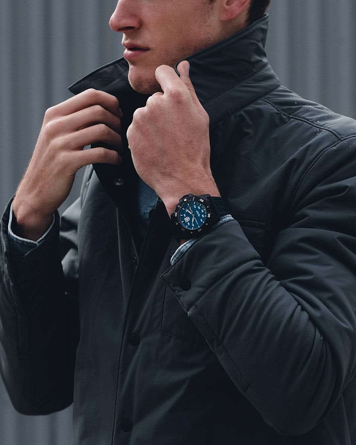 Часы Luminox Master Carbon SEAL Automatic XS.3863 — синий, пластик карбон