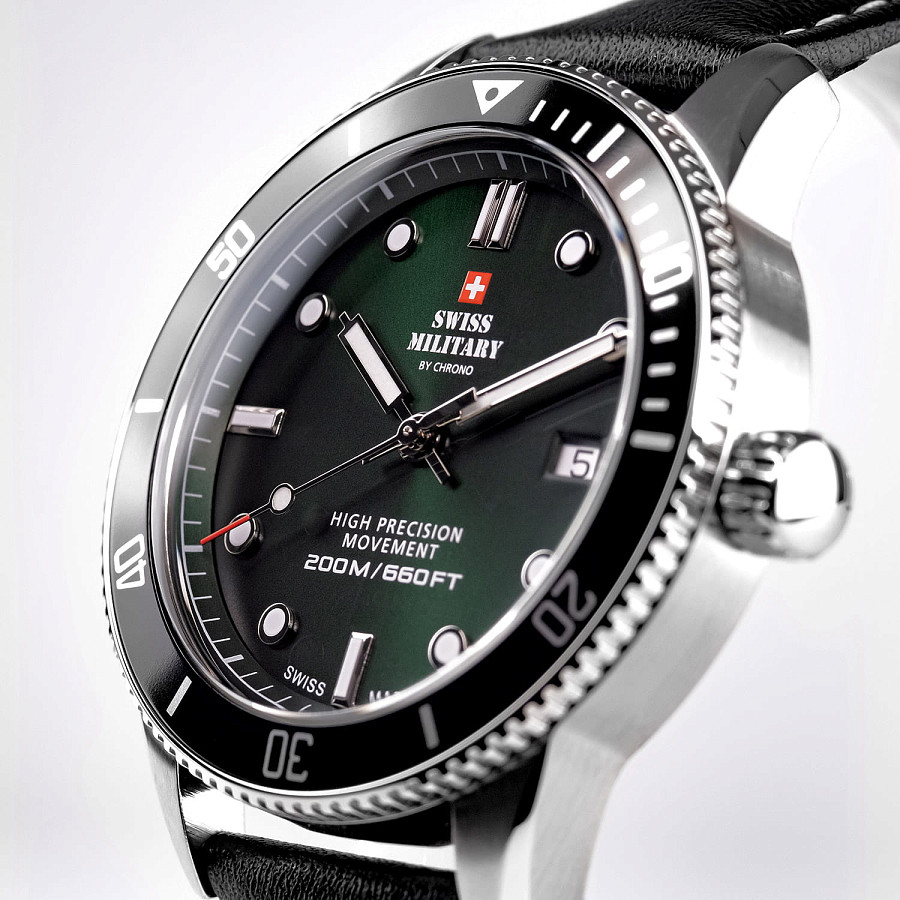 Часы Swiss Military by Chrono Сверхточные SM34088.06 — Швейцария, кварцевые