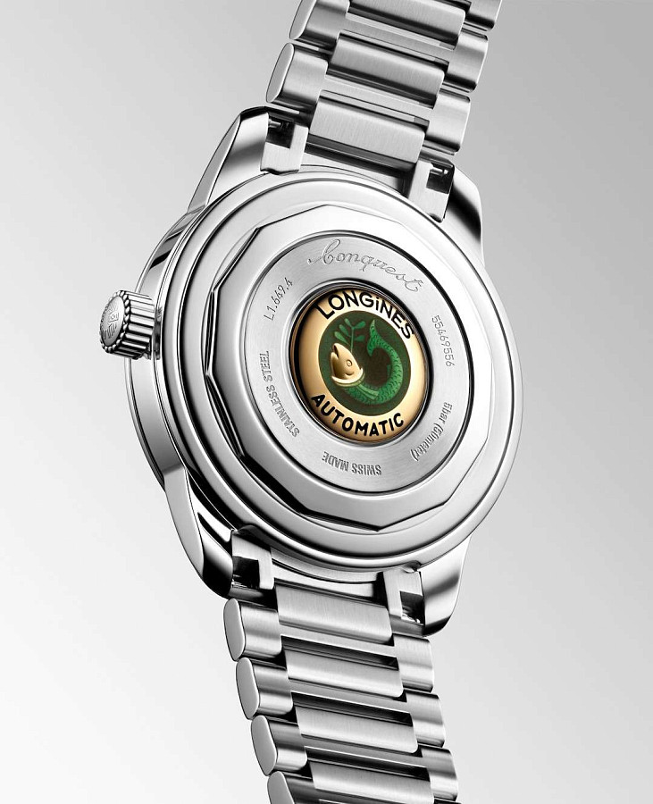 Часы Longines Conquest Heritage L1.649.4.92.6 — Швейцария, механические