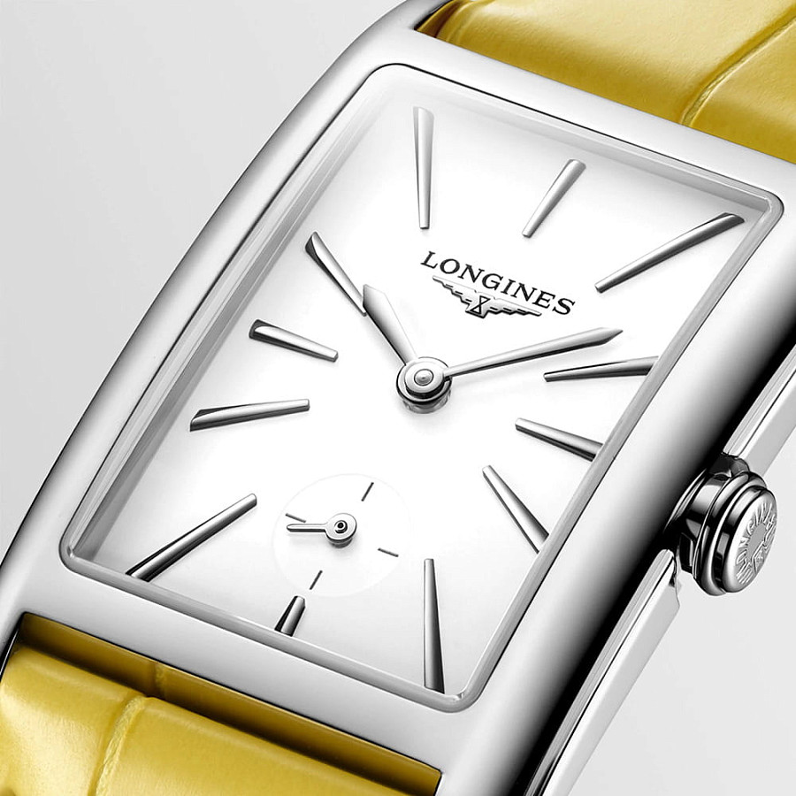 Часы Longines DolceVita L5.512.4.11.2 — кожаный, женские