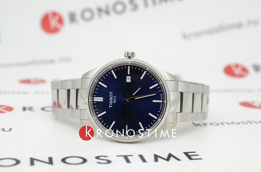 Часы Tissot PR 100 T150.410.11.041.00 — кварцевые, металл сталь