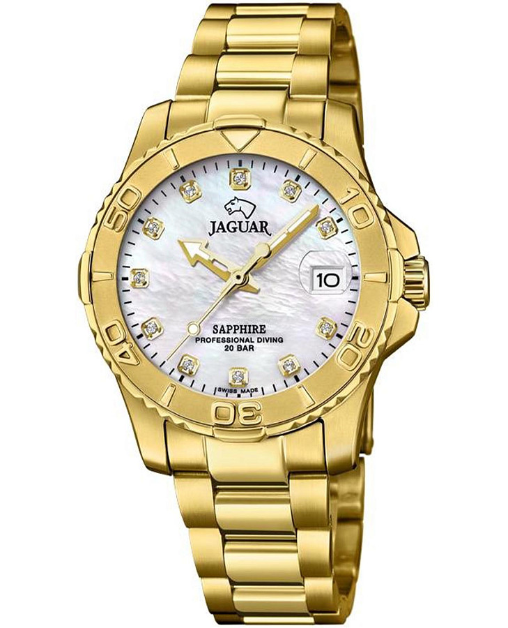 Часы Jaguar Couple Diver J898/1 — женские, перламутровый