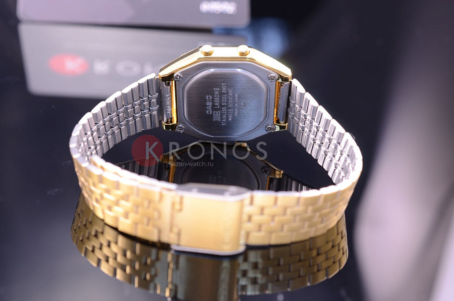Часы Casio Collection LA680WEGA-1E — нержавеющая сталь, мужские