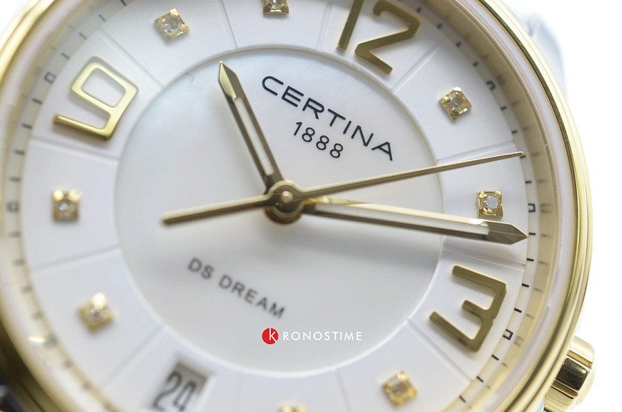 Часы Certina DS Dream C021.210.22.116.00 — сталь c pvd покрытием, женские