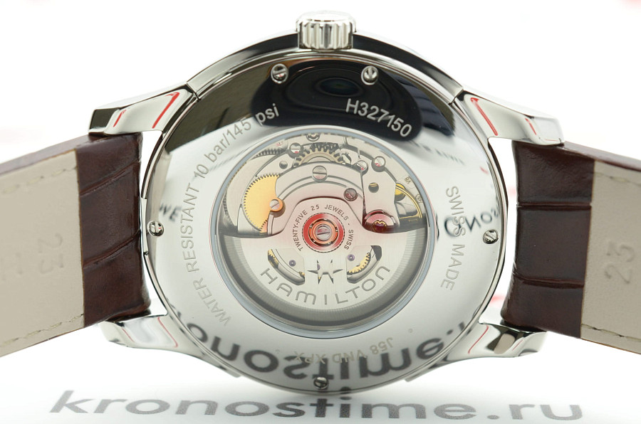 Часы Hamilton Jazzmaster Viewmatic Auto H32715531 — черный, сталь