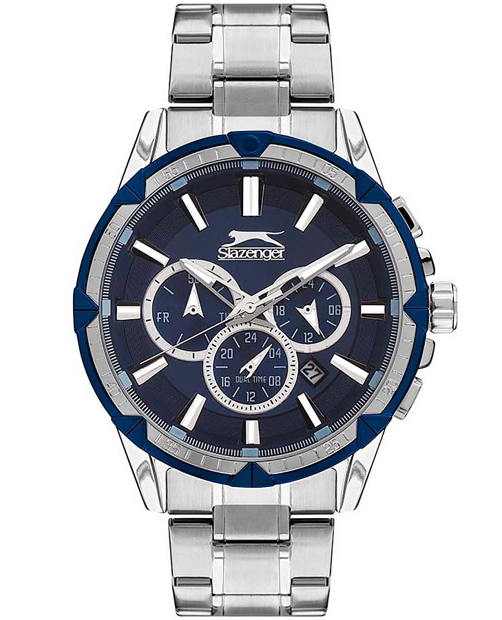 Часы Slazenger Multifunction SL.09.2035.2.02 — мужские, синий