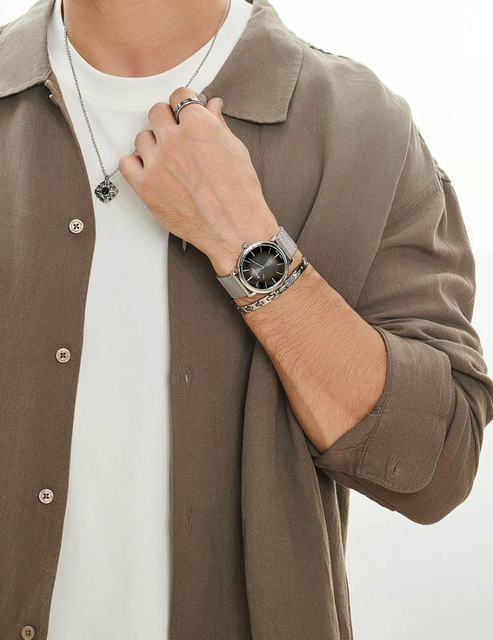 Часы Mathey-Tissot Monsoon H7916AN — кварцевые, металл сталь