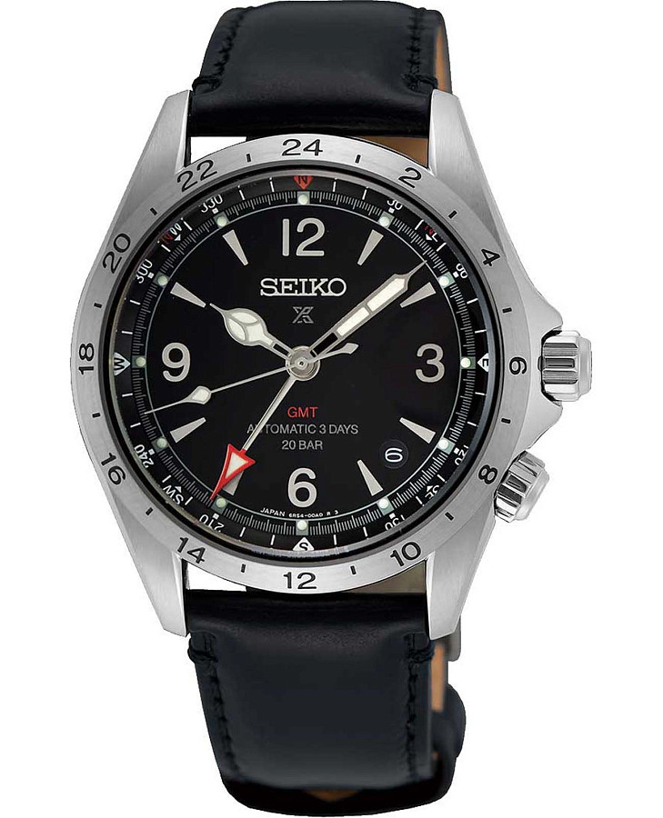Часы Seiko Prospex Alpinist SPB379 — мужские, черный