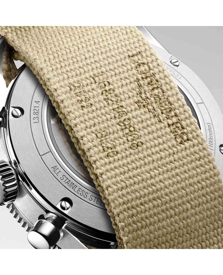 Часы Longines Spirit L3.821.4.53.9 — механические, Швейцария, мужские