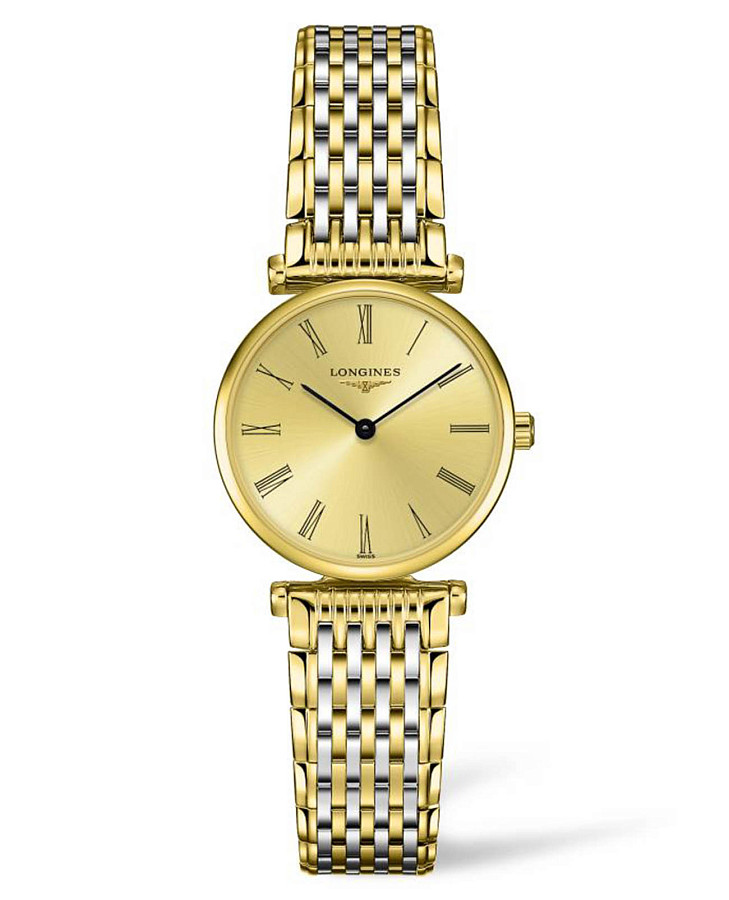 Часы Longines La Grande Classique L4.209.2.31.7 — женские, золотистый
