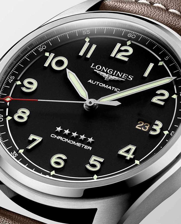 Часы Longines Spirit L3.811.4.53.0 — Швейцария, механические