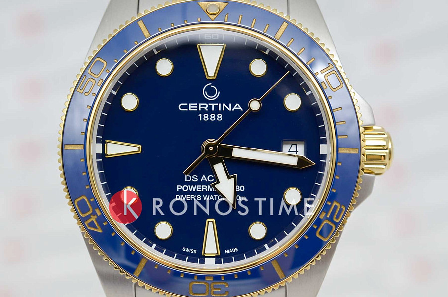 Часы Certina DS Action Diver C048.807.22.041.00 — сталь металл, Швейцария