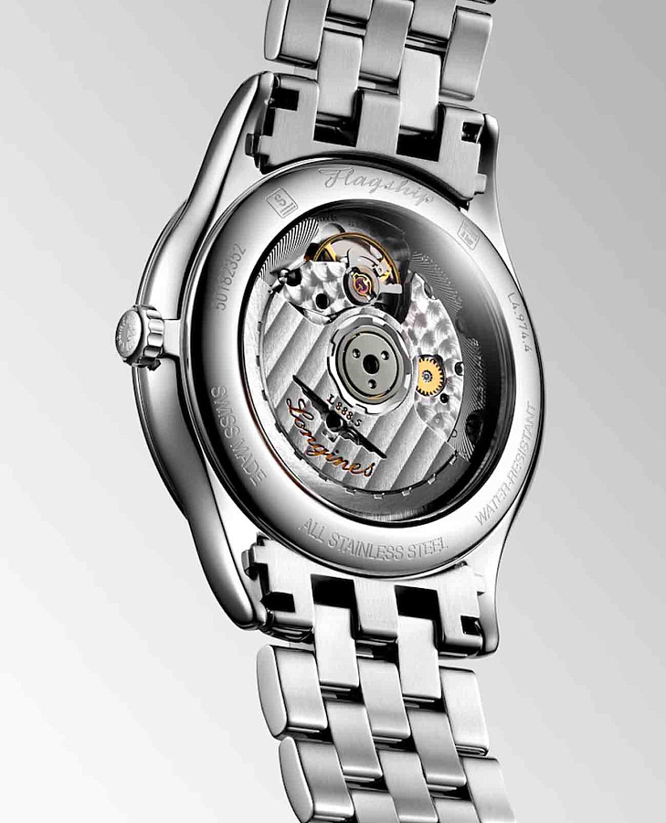 Часы Longines Flagship L4.974.4.72.6 — металл сталь, Швейцария