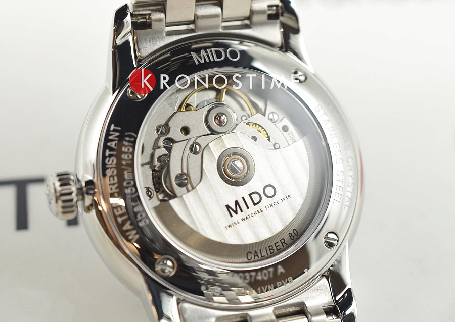 Часы Mido Baroncelli Signature M037.407.11.041.00 — мужские, нержавеющая сталь