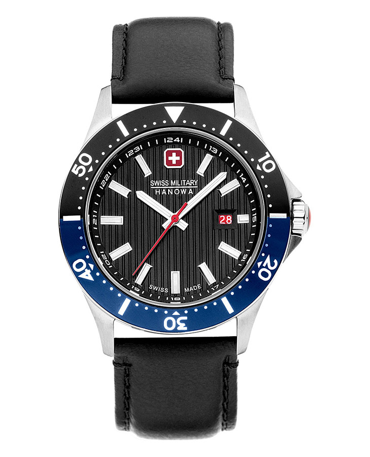 Часы Swiss Military Hanowa Flagship X SMWGB2100606 — мужские, черный