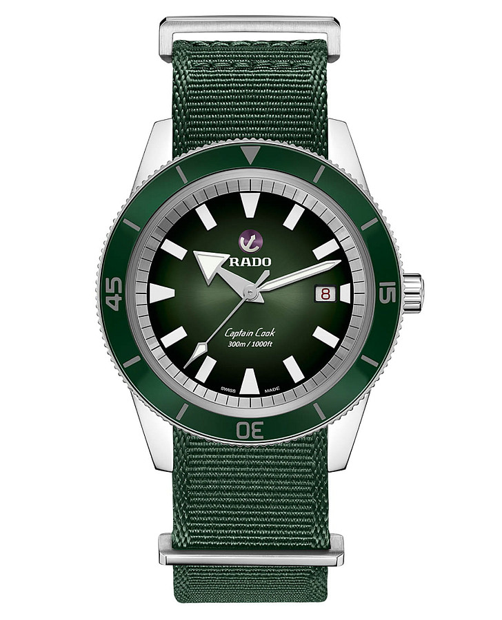 Часы Rado Captain Cook Automatic R32105318 — металл сталь керамика, Швейцария