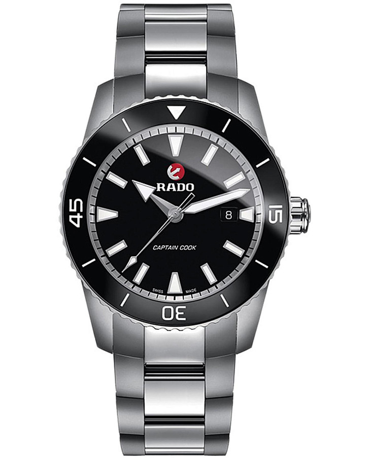 Часы Rado Captain Cook Automatic R32501153 — мужские, черный