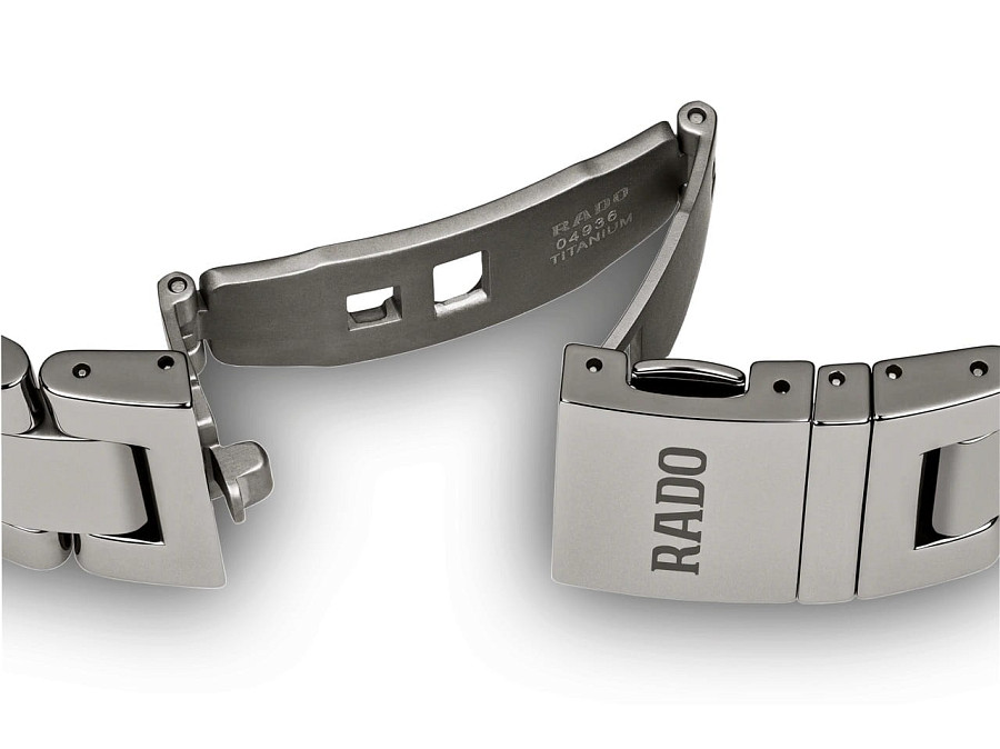 Часы Rado Hyperchrome Automatic Diamonds R32523702 — женские, высокотехнологичная плазменная керамика + ceramos™