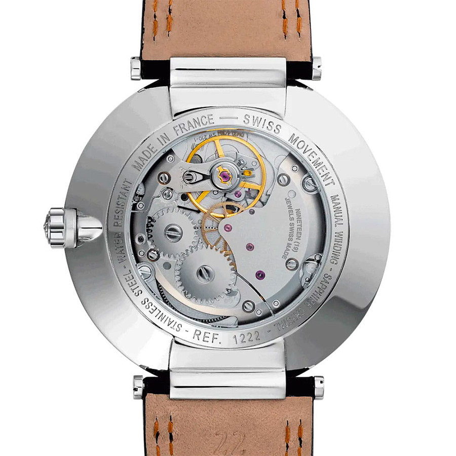 Часы Herbelin Newport Slim 1222T15BL — кожаный, мужские