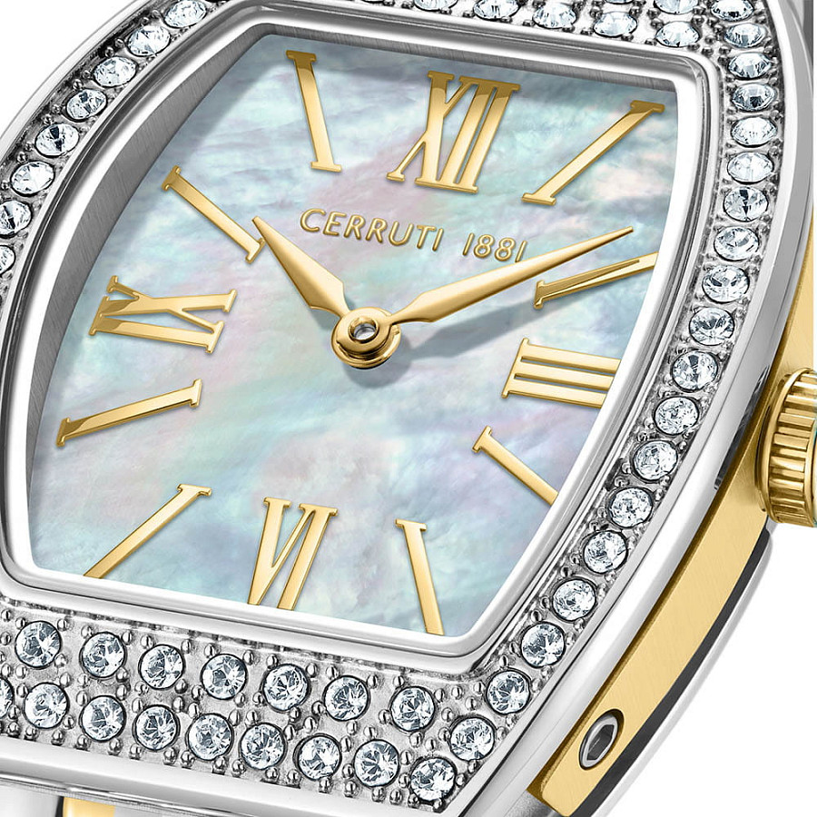 Часы Cerruti 1881 Calliano CIWLG0052003 — перламутровый, металл сталь