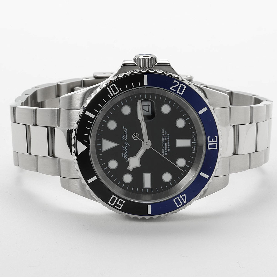 Часы Mathey-Tissot Mathy H906ANB — металл сталь, Швейцария