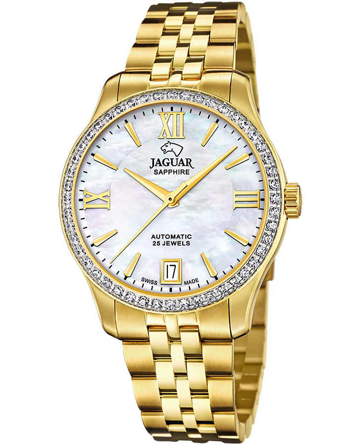 Часы Jaguar Automatic Woman J999/1 — женские, перламутровый