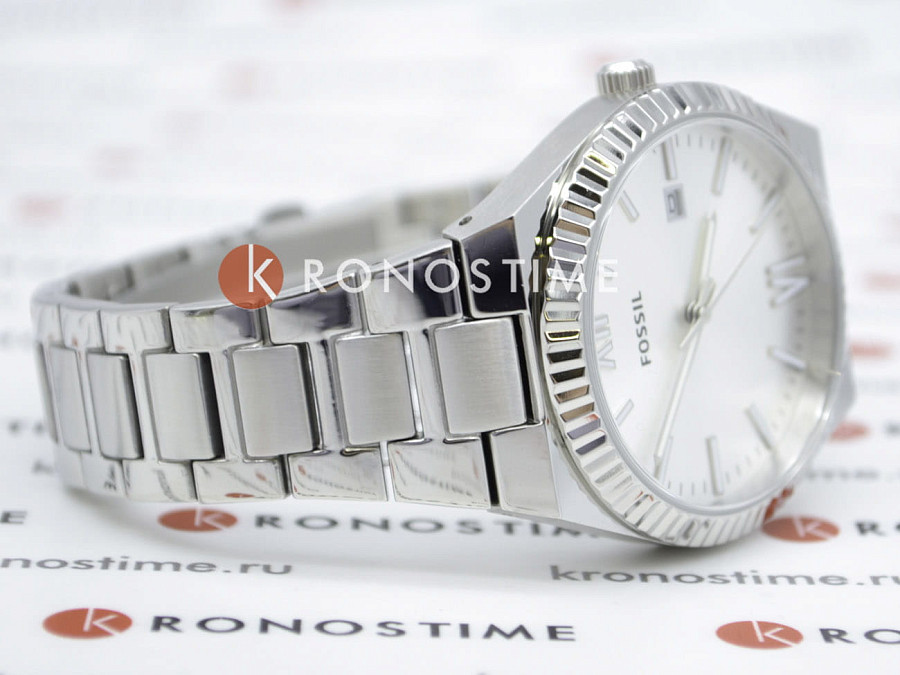 Часы Fossil Scarlette ES5300 — женские, нержавеющая сталь
