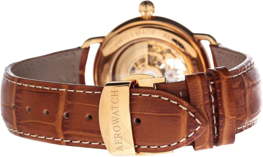 Часы Aerowatch 1942 60900 RO14 — кожаный, мужские
